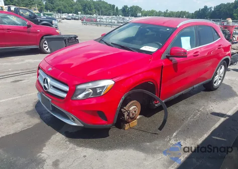 2016 Mercedes-Benz Gla 250 250 z USA, uszkodzony, nr VIN WDCTG4EB3GJ251538